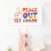 Vaarwel Eerste Leerjaar Tie Dye Laatste Dag 1e Lee Spandoek (Insitu)