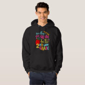 Vaarwel eerste rang van 2033 Afstuderen Hallo twee Hoodie (Voorkant volledig)