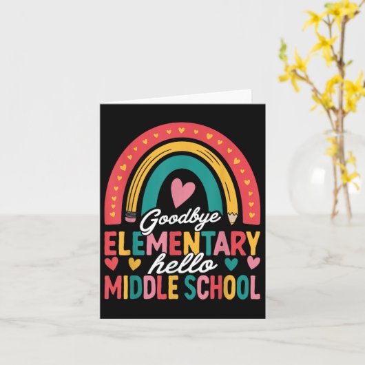 Vaarwel elementair Hallo Afstuderen middelbare sch Kaart (Gele Bloem)