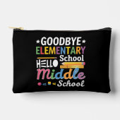 Vaarwel elementaire school Hallo middelbare school Etui (Voorkant)