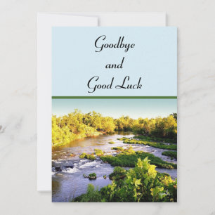 Vaarwel en goed luck Flat Kaart