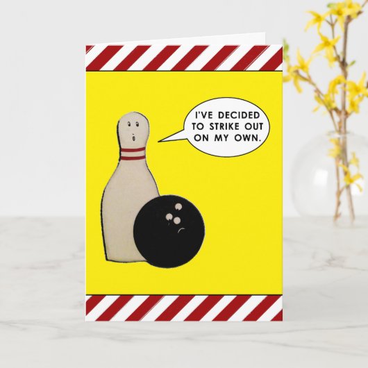 Vaarwel en goed Luck Kaart (Gele Bloem)