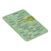 Vaarwel en veel succes van de groep, Alligator Magneet (Rechterzijde)