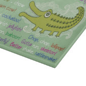 Vaarwel en veel succes van de groep, Alligator Snijplank (Hoek)