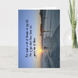 Vaarwel Farewell Kaart