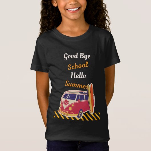 Vaarwel hallo zomer t-shirt (Voorkant)