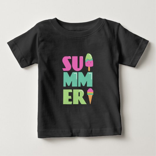 Vaarwel Hallo zomerstrand T-Shirt (Voorkant)