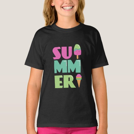 Vaarwel Hallo zomerstrand T-Shirt (Voorkant)