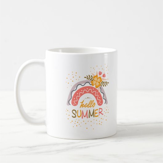 Vaarwel, Hallo zomervakantie Koffiemok (Links)