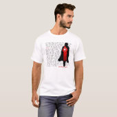 Vaarwel, John T-shirt (Voorkant volledig)