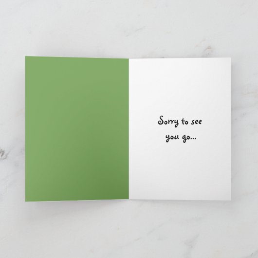 Vaarwel Kaart (Binnen)