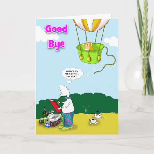 Vaarwel Kaart (Voorkant)