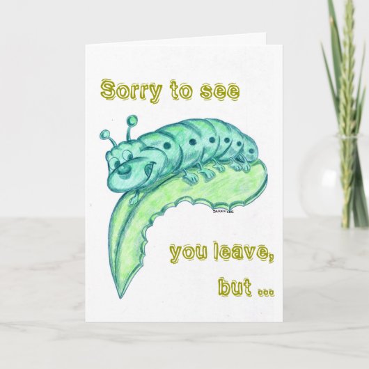 Vaarwel Kaart/de Kaart van Gelukwensen (Voorkant)