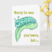 Vaarwel Kaart/de Kaart van Gelukwensen (Gele Bloem)