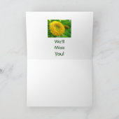 Vaarwel! Kaarten tot ziens, we zullen je missen! z (Binnen)