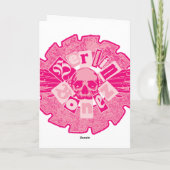 Vaarwel Kat - Beperkte Roze Uitgave Kaart (Achterkant)