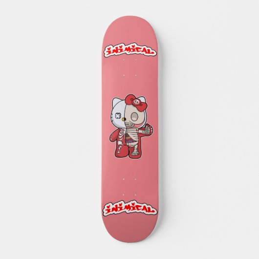 Vaarwel Kat Persoonlijk Skateboard (Voorkant)