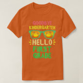 Vaarwel Kindergarten, klasse 2034 2022 Afstudeerde T-shirt (Design voorkant)