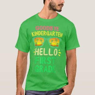 Vaarwel Kindergarten, klasse 2034 2022 Afstudeerde T-shirt