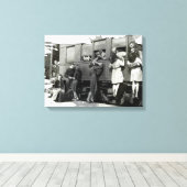 Vaarwel Kiss | Canvas (Insitu (Houten vloer))