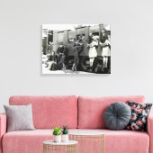 Vaarwel Kiss | Canvas Afdruk (Insitu (Woonkamer))