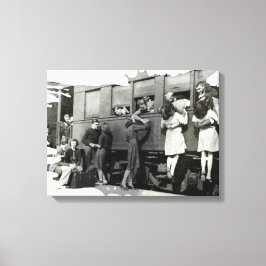 Vaarwel Kiss | Canvas Afdruk