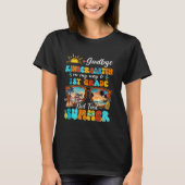Vaarwel kleuterschool Afstuderen Hallo T-shirt (Voorkant)