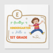 Vaarwel kleuterschool hallo 1e leerjaar (Voorkant)