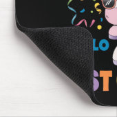 Vaarwel kleuterschool hallo eerste klas eenhoorn muismat (Hoek)