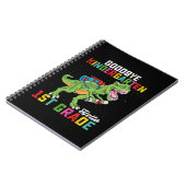 Vaarwel kleuterschool hallo eerste klas T Rex Scho Notitieboek (Linkerzijde)
