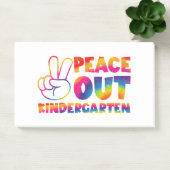 Vaarwel Kleuterschool Tie Dye Laatste Schooldag Post-it® Notes (Kantoor)