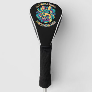 Vaarwel Middel Hallo Middelbare School Tie Dye  Golfheadcover