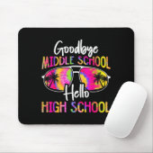 Vaarwel Middelbare School Hallo Middelbare School Muismat (Met muis)