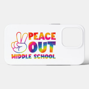 Vaarwel Middelbare School Tie Dye Laatste Schoolda Case-Mate iPhone Case