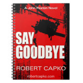 Vaarwel notebook zeggen notitieboek (Voorkant)