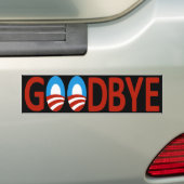 Vaarwel Obama Bumpersticker (Op auto)