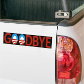 Vaarwel Obama Bumpersticker (Op Truck)