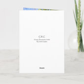 Vaarwel Opa, sympathiekaart Kaart (Achterkant)