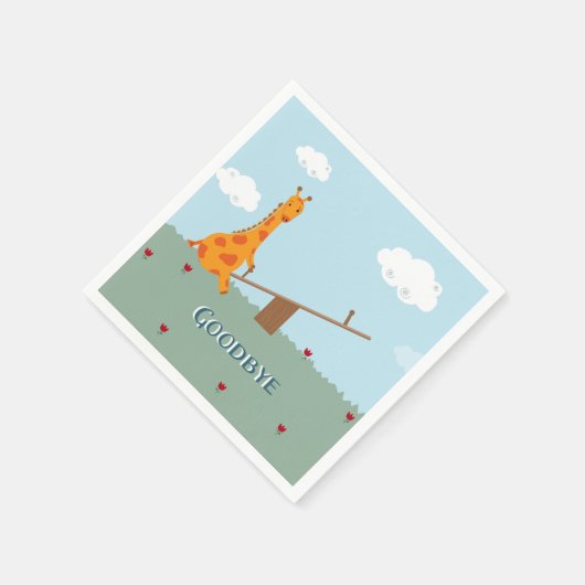 Vaarwel Party Napkins Servetten (Hoek)