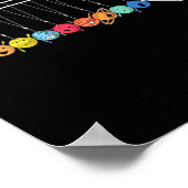 Vaarwel Pluto Grappige Zonnestelsel Planeten T Shi Poster (Hoek)