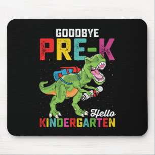 Vaarwel Pre K Hallo Kleuterschool T Rex School Muismat