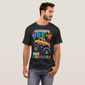 Vaarwel Pre-k Monster Truck Afstuderen Boys T-shirt (Voorkant volledig)