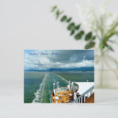 "Vaarwel" Puerto Vallarta.... Briefkaart (Staand voorkant)