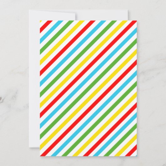 Vaarwel school Hallo pool einde schoolpartij Kaart (Achterkant)