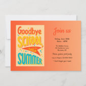 Vaarwel school Hallo zomer Kaart (Voorkant)