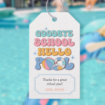 Vaarwel School Hallo Zwembad Einde School Feest 