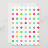 Vaarwel School Hallo Zwembad Feest Meisjes Uitnodi Kaart (Achterkant)