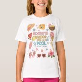 Vaarwel School Hallo Zwembad T-Shirt (Voorkant)