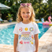 Vaarwel School Hallo Zwembad T-Shirt
