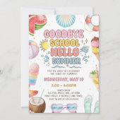 Vaarwel School, Start Van Zomerfeest Kaart (Voorkant)